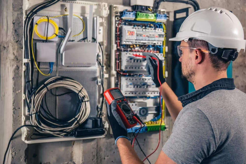 Solar inverter and system monitoring setup