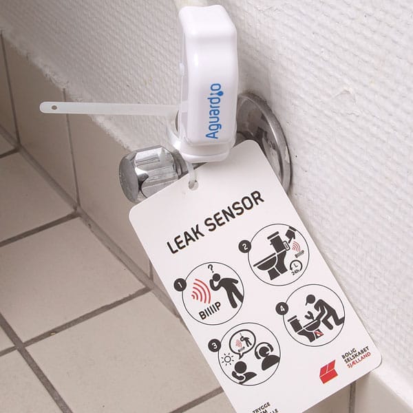 Water leakage sensor and monitoring dashboard used by InterKraft in the UAE